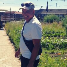 Urban Farming in Denmark - Dr. Paul Rye Kledal at Denmark's rooftop farm ØsterGRO